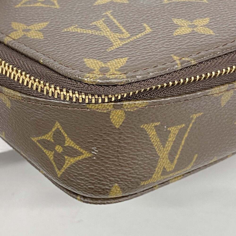 LOUIS VUITTON Brown Monogram Pochette Pouch - Picture 6 of 10
